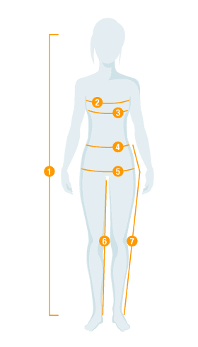 Damen Größentabelle